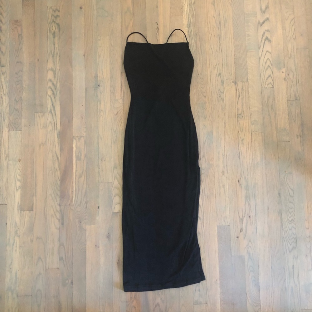 Petal & Pup Black Dress